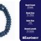 The Bead Chest Matte Round Lapis Lazuli Beads (10mm): Organic Gemstone Round Spherical Energy Stone Healing Power Crystal for Jewelry Bracelet Mala Necklace Making